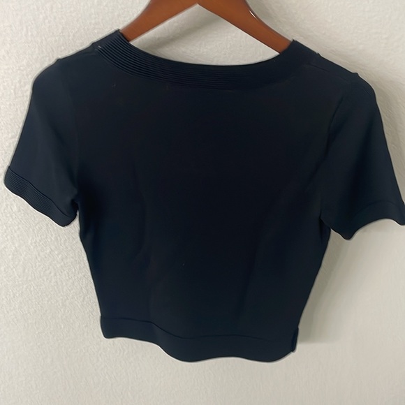 Ivanka Trump short sleeve black sweater size small - Picture 4 of 4